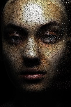 Catherine Ikam-Louis Fle╠üri-Jeanne-3D Interactive Portrait-Point Cloud Portraits-2016.jpg
