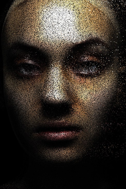 Catherine Ikam-Louis Fle╠üri-Jeanne-3D Interactive Portrait-Point Cloud Portraits-2016.jpg