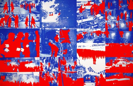 Gérard Fromanger, Le Rouge, ensemble de 10 serigraphies1968.jpg