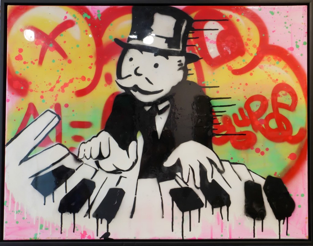 La Champop galerie, street art et pop art avec bar à champagne et à&nbsp;eaux