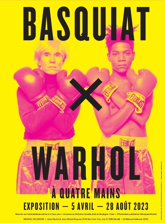 &laquo;&nbsp;Basquiat x Warhol, à quatre mains&nbsp;&raquo;, exposition à la Fondation Louis&nbsp;Vuitton