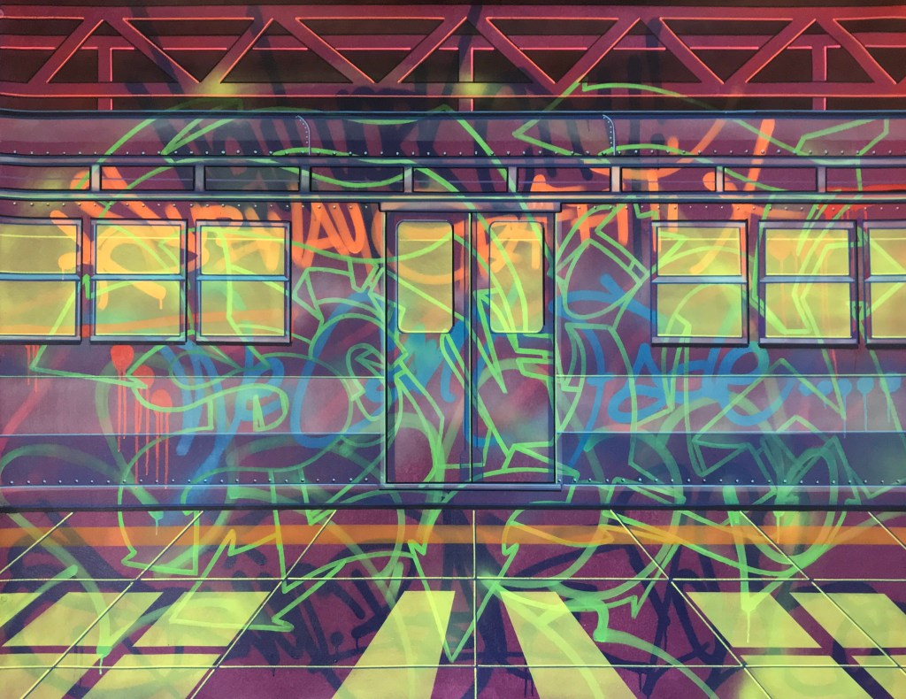 Sonic Bad expose &laquo;&nbsp;New York City Subway&nbsp;&raquo;