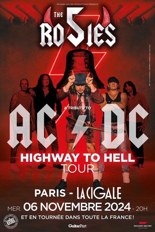 The 5 Rosies, Tribute to ACDC: The Highway To Hell&nbsp;Tour