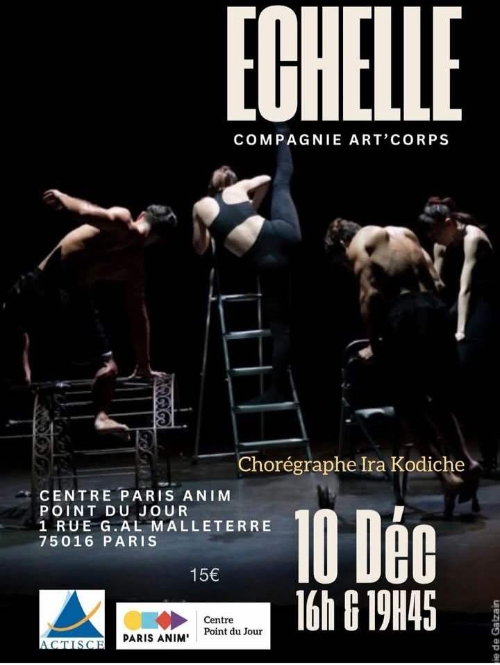 « Échelle », création d’Ira Kodiche – Compagnie&nbsp;Art’Corps