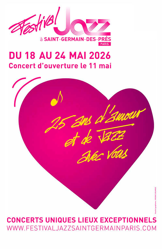 25e édition du Festival  Jazz à Saint-Germain-des-Prés